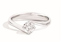 Anello Recarlo Donna Anniversary in Oro bianco Diamante R01SO195/018-13